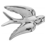 Amosfun Ceramic Bird Wall Decor 3D Flying Swallow Sculpture Lightweight Wall Hanging for Living Room Bathroom Garden Indoor Outdoor 6.10X3.74X2.95 Inches Amosfun Ceramic Bird Wall Decor 3D Flying Swallow Sculpture Lightweight Wall Hanging for Living Room Bathroom Garden Indoor Outdoor 6.10X3.74X2.95 Inches