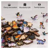 Wooden Puzzles for Adults,200 Pieces Cat Wooden Jigsaw Puzzle,Unique Animal Shaped Puzzles,Wood Puzzles Adult Best Gift for Adults and Kids 7.9'X13' Wooden Puzzles for Adults,200 Pieces Cat Wooden Jigsaw Puzzle,Unique Animal Shaped Puzzles,Wood Puzzles Adult Best Gift for Adults and Kids 7.9'X13'