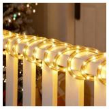 Joiedomi 40FT LED Candy Cane Rope Lights, Waterproof Outdoor 360 LED Christmas Decor Lights for Garden Yard Party Xmas Christmas Holiday Decorations (Warm White) Joiedomi 40FT LED Candy Cane Rope Lights, Waterproof Outdoor 360 LED Christmas Decor Lights for Garden Yard Party Xmas Christmas Holiday Decorations (Warm White)