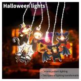 Halloween String Lights Battery Operated 3D Spider Web Bat Pumpkin Grim Reaper Holiday Decor 20 Feet 40 Led Colored Lights Indoor/Outdoor Halloween Party Supplies Decoration (orange,purple,black) Halloween String Lights Battery Operated 3D Spider Web Bat Pumpkin Grim Reaper Holiday Decor 20 Feet 40 Led Colored Lights Indoor/Outdoor Halloween Party Supplies Decoration (orange,purple,black)
