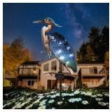 TERESA'S Collections Blue Heron Garden Decor for Outside Solar Lights, 39' Glass Lawn Ornaments with Outdoor Lights Decorative Stake, Yard Art Decorations Outdoor for Patio Gifts for Mom Grandma TERESA'S Collections Blue Heron Garden Decor for Outside Solar Lights, 39' Glass Lawn Ornaments with Outdoor Lights Decorative Stake, Yard Art Decorations Outdoor for Patio Gifts for Mom Grandma