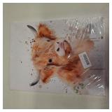 Watercolor Highland Cow Art Print Decor Farm Animal Painting Wall Art Abstract Cattle Artwork for Bedroom Bathroom Living Room Nursery Playroom Kids Room Decoration 12x16in Animal Lover Gift Framed Watercolor Highland Cow Art Print Decor Farm Animal Painting Wall Art Abstract Cattle Artwork for Bedroom Bathroom Living Room Nursery Playroom Kids Room Decoration 12x16in Animal Lover Gift Framed