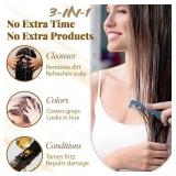 Chestnut Brown Hair Dye Shampoo 3-in-1, Instant & Long-lasting Hair Color Shampoo in Minutes, Gray Hair Coverage for Men & Women, Natural Shampoo Hair Dye for All Hair Types Chestnut Brown Hair Dye Shampoo 3-in-1, Instant & Long-lasting Hair Color Shampoo in Minutes, Gray Hair Coverage for Men & Women, Natural Shampoo Hair Dye for All Hair Types