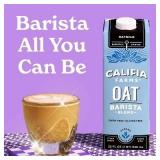 Califia Farms Oat Barista Blend Oat Milk - 1qt Califia Farms Oat Barista Blend Oat Milk - 1qt