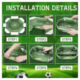 2 Pcs Soccer Party Supplies Kit, Large Soccer Paper Food Tray Disposable Snack Serving Trays Birthday Sports Game Party Decorations and Favors, Stock Photo Approximate 2 Pcs Soccer Party Supplies Kit, Large Soccer Paper Food Tray Disposable Snack Serving Trays Birthday Sports Game Party Decorations and Favors, Stock Photo Approximate