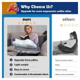 SOUNDANCE Gaming Pillow Reading Pillow for Lap, Arm Support Elbow Rest for Bed Sofa, Ergonomic U-Shaped Design with Equipment Support, Reduces Arm Fatigue During Gaming, Reading, Working, Crocheting SOUNDANCE Gaming Pillow Reading Pillow for Lap, Arm Support Elbow Rest for Bed Sofa, Ergonomic U-Shaped Design with Equipment Support, Reduces Arm Fatigue During Gaming, Reading, Working, Crocheting