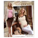 3 Pack Maternity Shirts Long Sleeve V Neck Women Pregnancy Tops Side Ruched Color Block Raglan Baseball Clothes Size Medium 3 Pack Maternity Shirts Long Sleeve V Neck Women Pregnancy Tops Side Ruched Color Block Raglan Baseball Clothes Size Medium