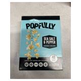 2 BOXES - of POPFULLY Sea Salt & Pepper Popcorn, Sharing Bags, Savory Flavor, Big Pop, Micro Popcorn Bags - 3-Pack 2 BOXES - of POPFULLY Sea Salt & Pepper Popcorn, Sharing Bags, Savory Flavor, Big Pop, Micro Popcorn Bags - 3-Pack