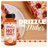 Mike's Hot Honey, America's #1 Brand of Hot Honey, Spicy Honey Infused with Chili Peppers, Certified Kosher, Gluten-Free, Paleo-Friendly, Sweet Heat, Perfect for Hot Sauce Lovers (10oz Bottle, 1 Pack) Mike's Hot Honey, America's #1 Brand of Hot Honey, Spicy Honey Infused with Chili Peppers, Certified Kosher, Gluten-Free, Paleo-Friendly, Sweet Heat, Perfect for Hot Sauce Lovers (10oz Bottle, 1 Pack)