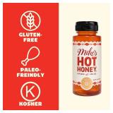 Mike's Hot Honey, America's #1 Brand of Hot Honey, Spicy Honey Infused with Chili Peppers, Certified Kosher, Gluten-Free, Paleo-Friendly, Sweet Heat, Perfect for Hot Sauce Lovers (10oz Bottle, 1 Pack) Mike's Hot Honey, America's #1 Brand of Hot Honey, Spicy Honey Infused with Chili Peppers, Certified Kosher, Gluten-Free, Paleo-Friendly, Sweet Heat, Perfect for Hot Sauce Lovers (10oz Bottle, 1 Pack)