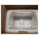 Tofficu Glass Dining Tray 7.1X4.7X3.9 Inch Clear Cake Plate with Dome Cover for Serving Desserts Pastries Cheese Snacks in Home Kitchen Tofficu Glass Dining Tray 7.1X4.7X3.9 Inch Clear Cake Plate with Dome Cover for Serving Desserts Pastries Cheese Snacks in Home Kitchen