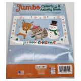 Bendon Christmas Jumbo Coloring Activity Book - Retail: $5