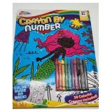 Grafix Crayon By Number Art Set - Retail: $8