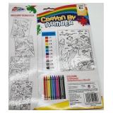 Grafix Crayon By Number Art Set - Retail: $8