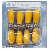 Yellow Corn Cob Holders 2 Packs - Retail: $5