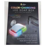 Color-Changing LED Soap Box with Motion Sensor - Retail: $10