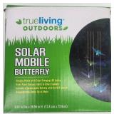 True Living Outdoors Solar Butterfly Mobile - Retail: $12