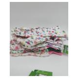 Floral Pattern Canvas Garden Gloves, 6 Random Pairs - Retail: $4