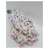 Floral Pattern Canvas Garden Gloves, 6 Random Pairs - Retail: $4