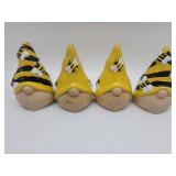 Bumble Bee Garden Gnome Set Of 4 - Retail: $45