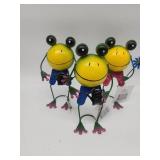 Smiling Yellow Frog Garden Decor - Retail: $15