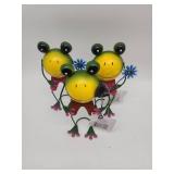 Smiling Frog Garden Decorations - Set of 3 - Retail: $24