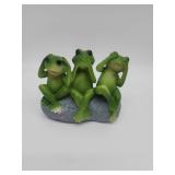 Three Wise Frogs Decorative Figurine - Retail: $25