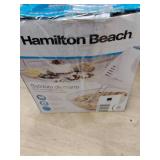 Hamilton Beach 6-Speed Electric Hand Mixer  with QuickBurst  Storage Case & 3 Attachments  Mixer for Kitchen  White