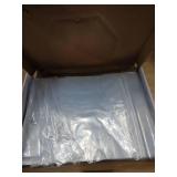 JMU 500pcs Dental Tray Covers, 11.6\' x 16\', Disposable Plastic Tray Sleeves Fit for Size E Trays