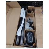 HEMUDU Single Tall Desk Monitor Arm Mount Stand Fit for 27 inch to 42 inch Flat Curved Computer Screen with Swivel, Height Adjustable, Rotation,Holds up to 77lbs, Black