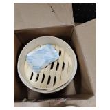 Joyce Chen 2-Tier Bamboo Steamer Baskets, 6-Inch