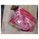 Knitgrip Extra Large Velvet Christmas Tree Topper Bow Giant Bow with Long Streamers Oversized Wrapping Gifts for Holiday Party Xmas Tree Wedding Home Decorations(Red,118 Inch)