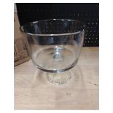 Glass decorative bowl for candies fruit etc