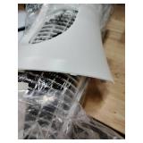 Honeywell 40  White Quiet Set Oscillating Tower Fan  30ft Air Circulation Power  5 Speed  Auto Off Timer  HYF260W