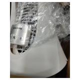 Honeywell 40  White Quiet Set Oscillating Tower Fan  30ft Air Circulation Power  5 Speed  Auto Off Timer  HYF260W