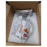 Brushed Nickel Wall Sconce Light, American Sconces Wall Lighting, Traditional 1 Light Bathroom Vanity Lighting with Opal Glass Shade, Wall Light for Bedroom Bathroom Living Room Entryway Hallway