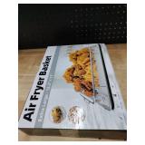 Air Fryer Basket for Oven, 15\' x 11\' Air Fryer Basket & Tray for Oven, Stainless Steel Baking Tray with 50 PCS Parchment Paper, Crisper Tray for Convection Oven