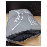 Topblan Weighted Blanket for Adults, 60\' x 80\' 15lbs, Soft Sherpa Queen Size Heavy Blanket with 3D Jacquard Turtle Shell Flannel Fleece for Couch and Bed