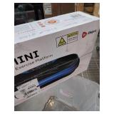 Lifepro Waver Mini Vibration Plate - Whole Body Vibration Platform Exercise Machine - Home & Travel Workout Equipment for Weight Loss, Toning & Wellness - Max User Weight 260lbs (Blue) (B084VTNH1S)