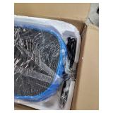 Lifepro Waver Mini Vibration Plate - Whole Body Vibration Platform Exercise Machine - Home & Travel Workout Equipment for Weight Loss, Toning & Wellness - Max User Weight 260lbs (Blue) (B084VTNH1S)