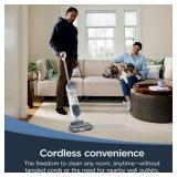 Shark Freestyle Max Cordless Upright Vacuum, Multi-Surface Cleaning, Lightweight, Easy Maintenance, with Large Dust Cup and 2-Speed Brushroll, LED Headlights, Nordic Blue, SV2002