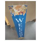 Fall welcome sign