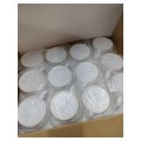 Yephets Sublimation Mugs, 12Pcs Coffee Mugs Blank White Ceramic Coffee Mug Set Sublimation Cups 11 oz Christmas Coffee Mug for Hot Chocolate Latte Tea Milk DIY Products