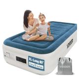 VOSSER Twin Air Mattress with Built-in Pump,Fast & Easy Inflation/Deflation Inflatable Mattress, Foldable Blow Up Mattress with Storage Bag, Inflatable Bed for Home, Camping & Guests