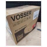 VOSSER Twin Air Mattress with Built-in Pump,Fast & Easy Inflation/Deflation Inflatable Mattress, Foldable Blow Up Mattress with Storage Bag, Inflatable Bed for Home, Camping & Guests