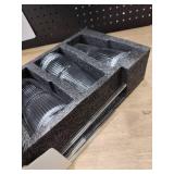 INSETLAN 20 oz Ribbed Glass Tumblers with Lids and Glass Straws â 4-Piece Glassware Set, Thickened Wall, Ideal for Iced Coffee, Smoothies, Cocktails, and Juices â Elegant and Durable Drinkwa