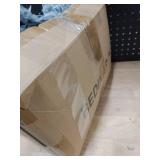 Bedfolks Calming Donut Dog Bed, 30 Inches Round Fluffy Dog Beds for Medium Dogs, Anti-Anxiety Plush Dog Bed, Machine Washable Pet Bed (Dark Grey, Medium)