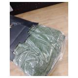 EverGrace Soft Chenille Throw Blanket for Couch, Cozy Plush Fuzzy Decorative Chenille Knit Throw Blanket with Tassels, Lightweight Blanket and Throws for Bed Sofa Gift Home Decor, Olive Green 50\'x60\