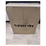 Monbix Queen Comforter Set - 7 Pieces Cationic Dyeing Olive Green Bed in a Bag Queen Bedding Sets with Comforter, Sheets, Pillowcases & Shams, Reversible Bedding Comforters Sets