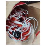 COOLWUFAN 24 Pack Chrismas Candy Cane Lights, 33'' Light Up Candy Cane Chrismas Decoration Outdoor Yard, Waterproof Xmas Outside Decor Pathway Lights